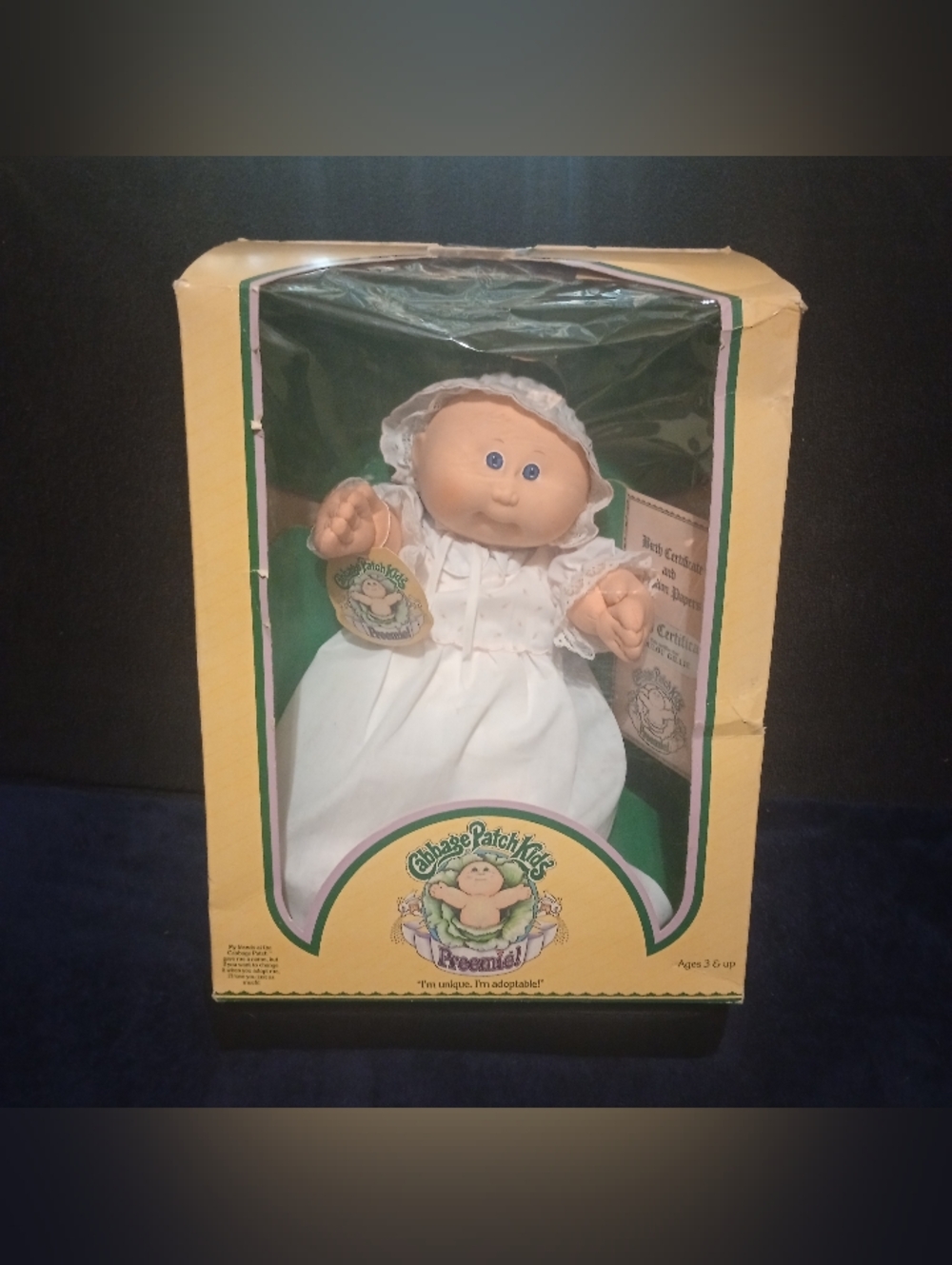 NWB Vintage 1983 Coleco Premie Cabbage Patch Kid